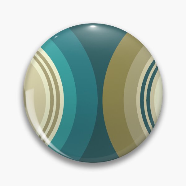Item preview, Colorful double semicircles in retro style designed and sold by BattaAnastasia.