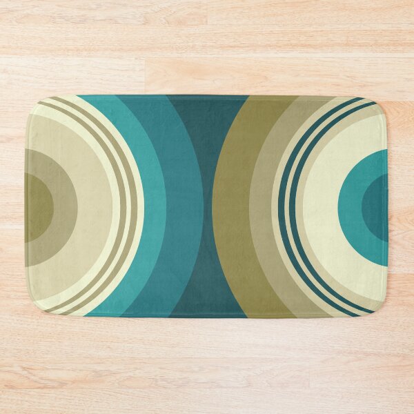 Item preview, Colorful double semicircles in retro style designed and sold by BattaAnastasia.