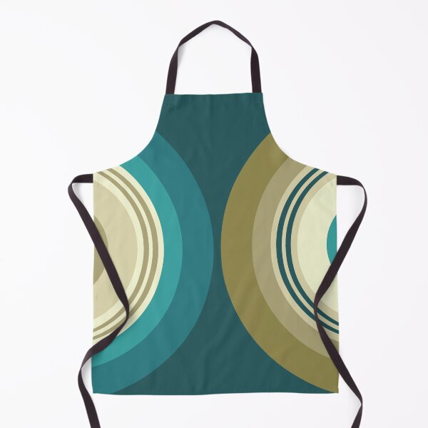Item preview, Colorful double semicircles in retro style designed and sold by BattaAnastasia.