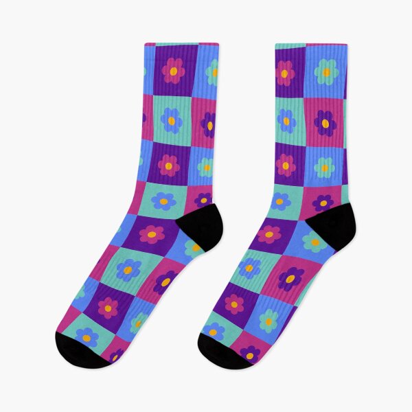 Item preview, Colorblock Daisies  designed and sold by ebcameron.