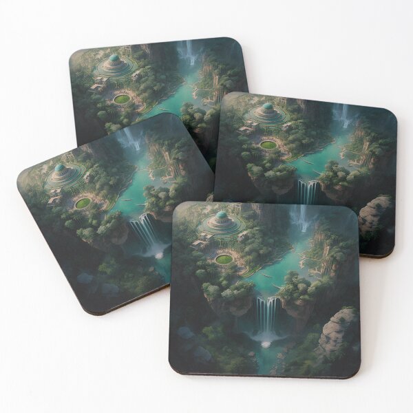 Item preview, 03 - Atlantean Colonies Inner Earth Ethereal designed and sold by StarbuckLight.