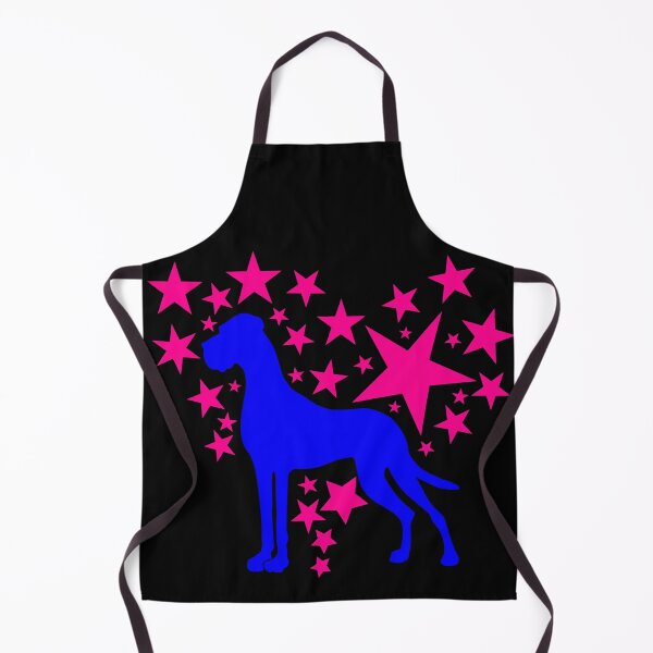 Item preview, Great Danes silhouette heart stars designed and sold by Doggenhaus.