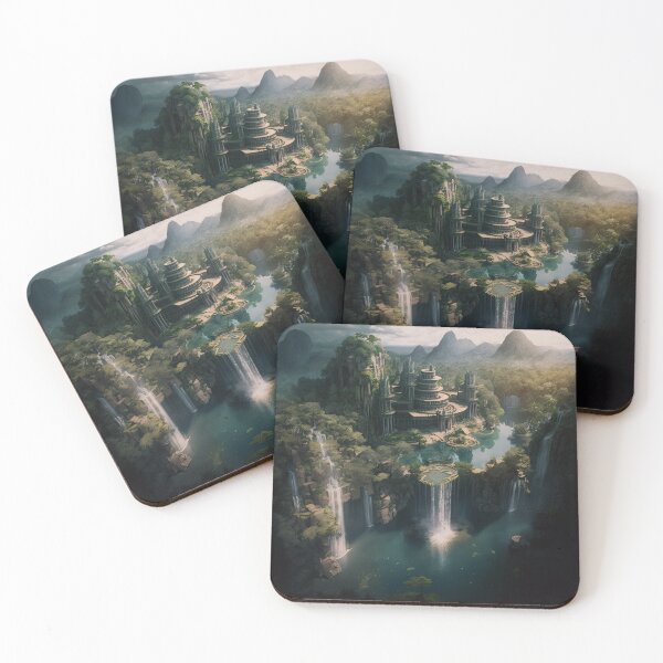 Item preview, 04 - Atlantean Colonies Inner Earth Ethereal designed and sold by StarbuckLight.