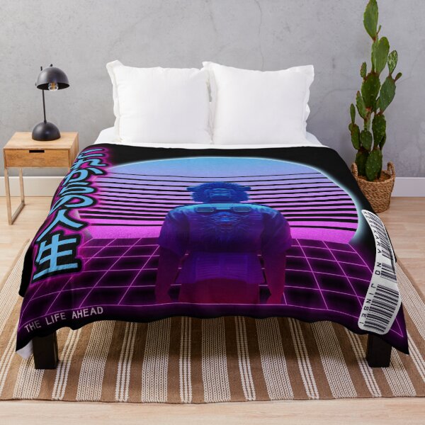 Item preview, Synthwave The Life Ahead - Korekara no jinsei- Black Border designed and sold by SimonSay.