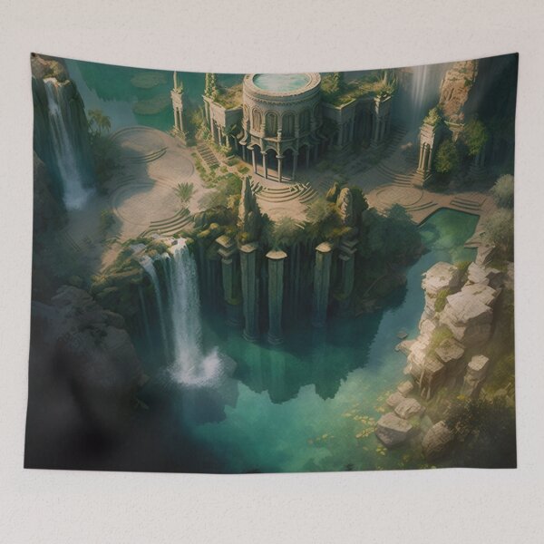 Item preview, 05 - Atlantean Colonies Inner Earth Ethereal designed and sold by StarbuckLight.