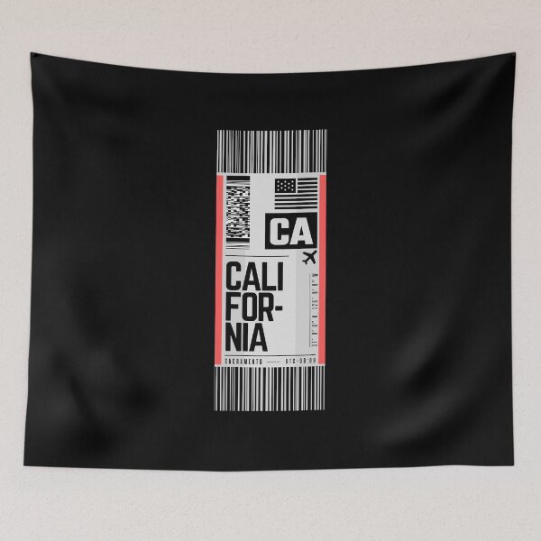 Item preview, CALIFORNIA (CA) - Traveler Tag US Home State of California designed and sold by LeddsoDello.