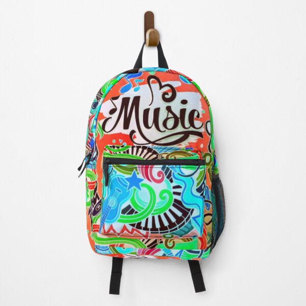 Item preview, Music colorful design pink, black blue green designed and sold by Vesna7791.