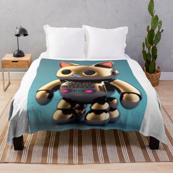 Item preview, Cat NFT robot art designed and sold by CyberArtsy.