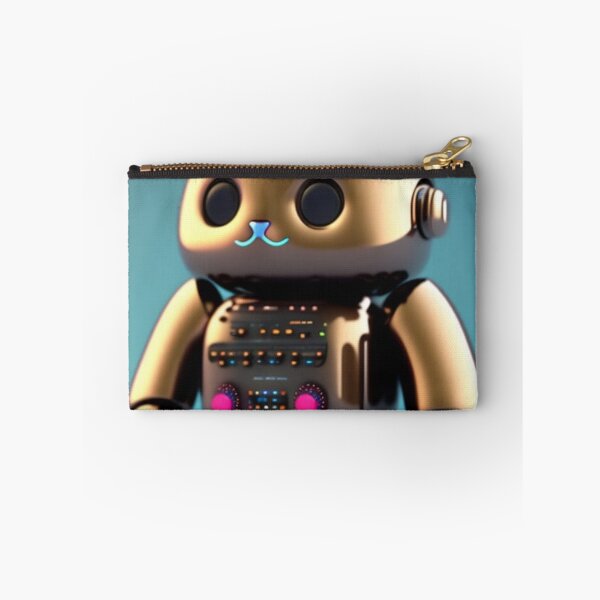 Item preview, Cat NFT robot art designed and sold by CyberArtsy.