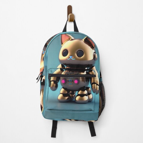 Item preview, Cat NFT robot art designed and sold by CyberArtsy.