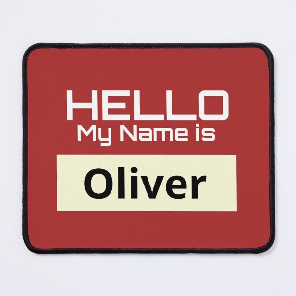 Item preview, Hello, My Name Is Oliver Nametag designed and sold by KayLadyBug.