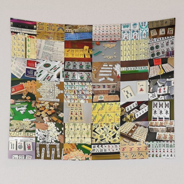 Item preview, Mahjong Collage designed and sold by robertowenss.