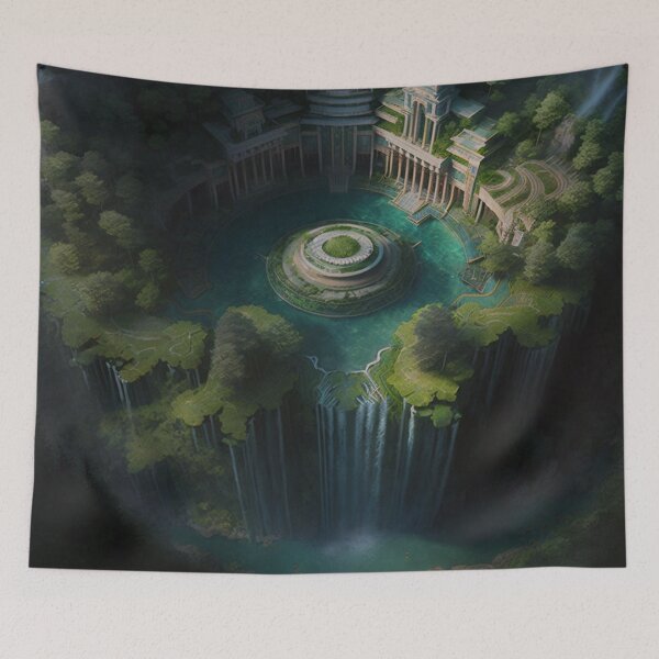 Item preview, 08 - Atlantean Colonies Inner Earth Ethereal designed and sold by StarbuckLight.