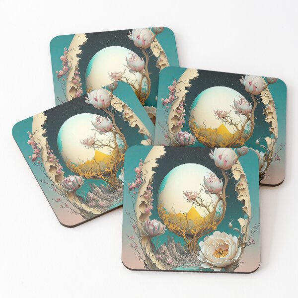 Item preview, Oriental Floral World 01 designed and sold by inoculum-art.