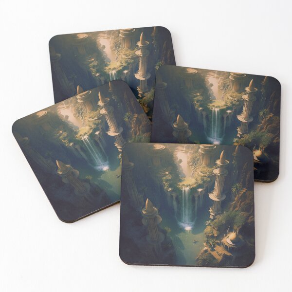 Item preview, 09 - Atlantean Colonies Inner Earth Ethereal designed and sold by StarbuckLight.