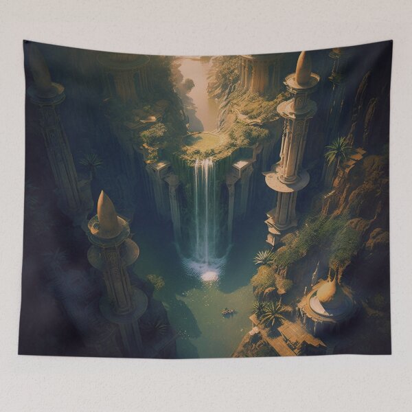 Item preview, 09 - Atlantean Colonies Inner Earth Ethereal designed and sold by StarbuckLight.