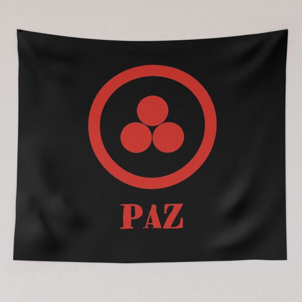 Item preview, Paz peace flag / Past, present and future within the Eternity / Banner of Peace designed and sold by OptLuv.