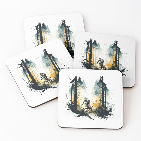 Item preview, Mountain Biking Through The Woods designed and sold by StevenWhip.