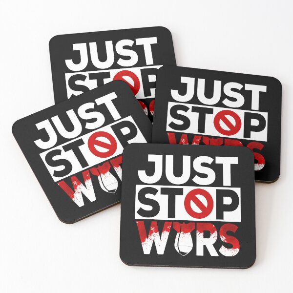 Item preview, Just Stop Wars - No To War Yes To Peace designed and sold by LeNew.