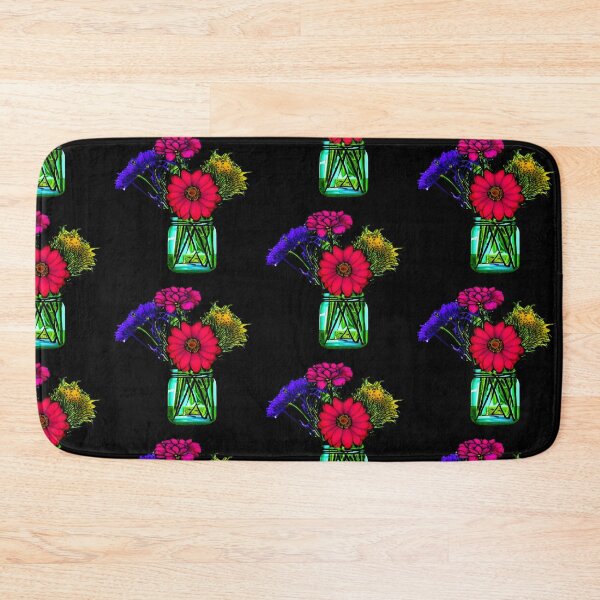 Item preview, Flowers in Mason Jar artwork designed and sold by gramizzia.
