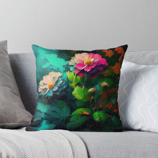 Item preview, Vibrant Impressionist Flowers Bouquet In A Vase Collection #5 designed and sold by delohill.
