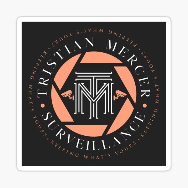 Tristian Mercer Surveillance Sticker