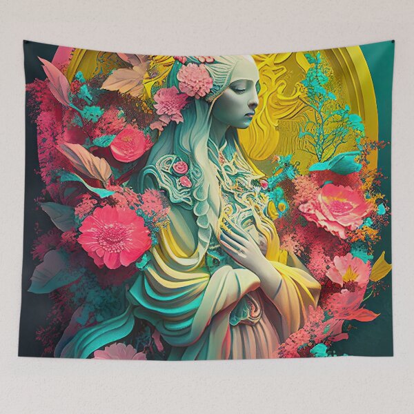 Item preview, Oriental Floral World 03 designed and sold by inoculum-art.