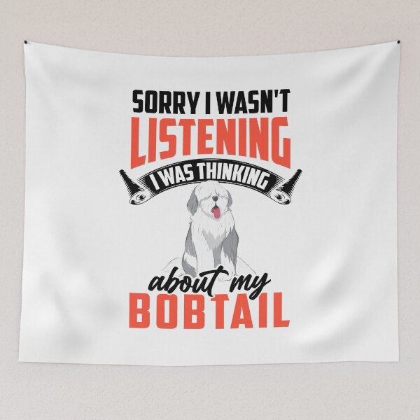 Item preview, Bobtail was distracted Old English Sheepdog designed and sold by madgrfx.