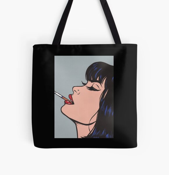 Women's Comic Print Tote