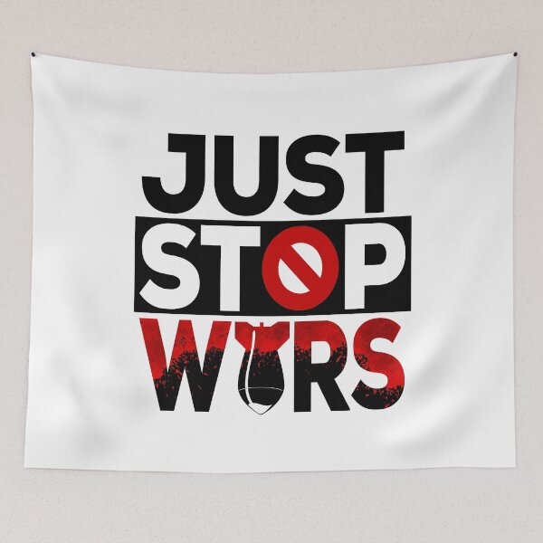 Item preview, No To War Yes To Peace - Just Stop Wars designed and sold by LeNew.