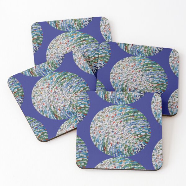 Item preview, Multicolor Water Circle - White, Green and Blue designed and sold by IrinaKrilo.