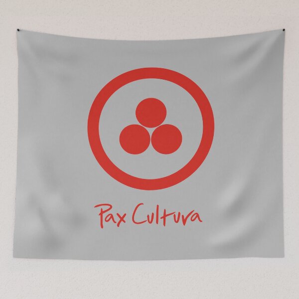 Item preview, pax cultura peace flag / Past, present and future within the Eternity / Banner of Peace designed and sold by OptLuv.
