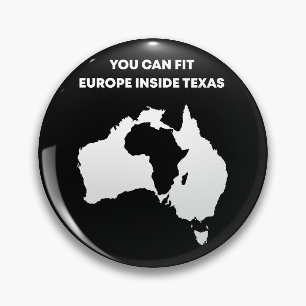 Item preview, EUROPE INSIDE TEXAS | geography merch designed and sold by flaglandia.
