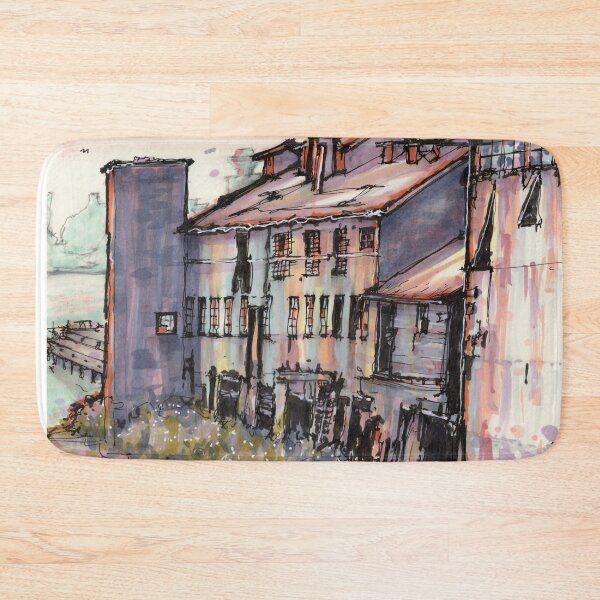 Item preview, Old North Vancouver Shipyard BC Canada designed and sold by Gregg Brown.