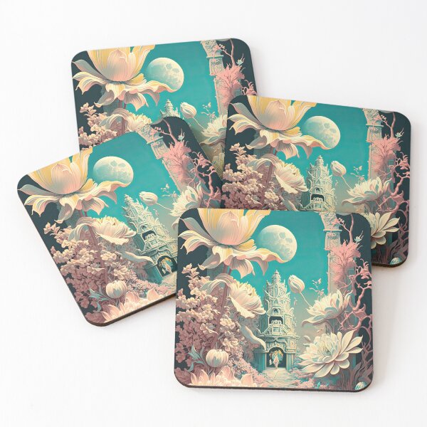Item preview, Oriental Floral World 08 designed and sold by inoculum-art.