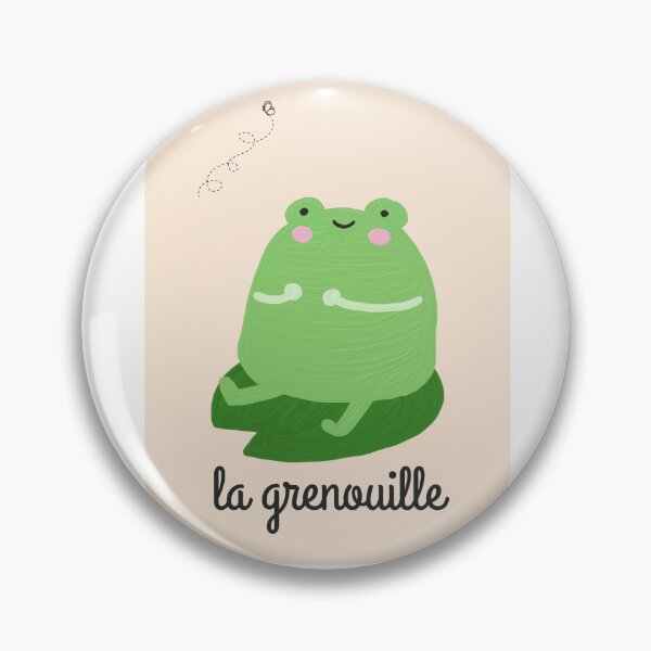 Item preview, French Frog la grenouille designed and sold by SPARKSLIFE.