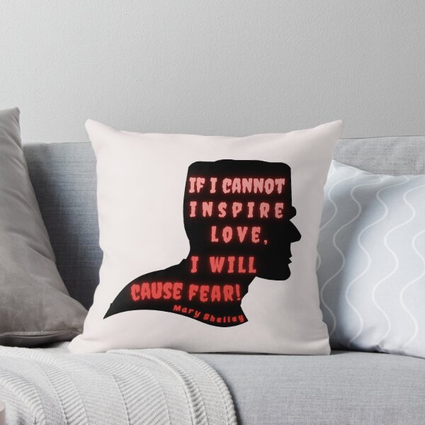 Item preview, Mary shelley quote:  if I cannot inspire love, I will cause fear designed and sold by artbleed.