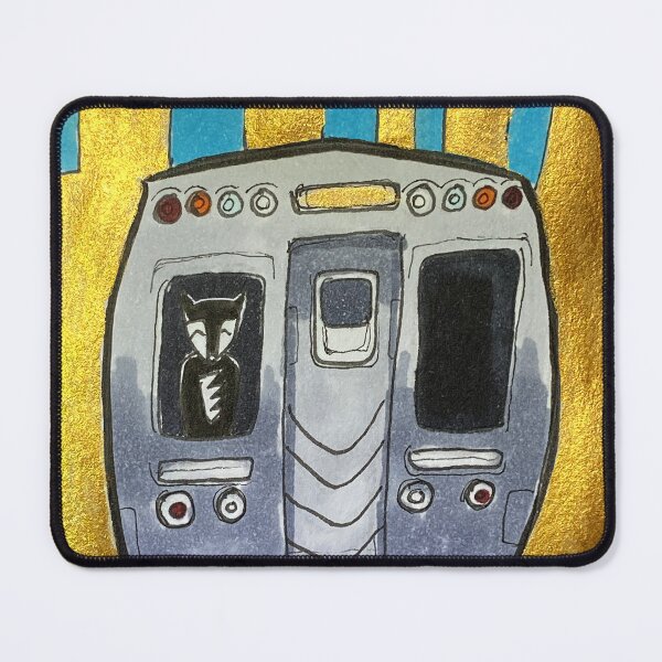 Item preview, Sometimes I like to take the train around the city. designed and sold by friendly-fox.