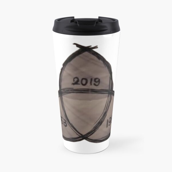 Dark - past present future Travel Mug