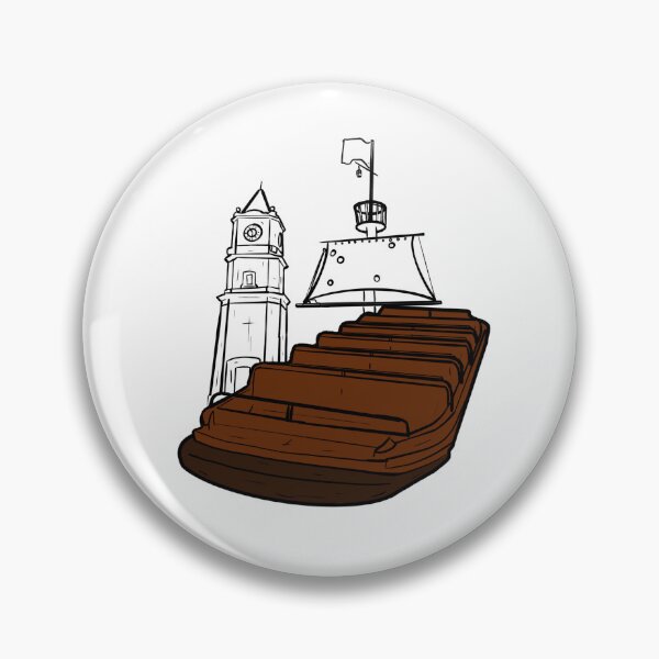 Item preview, Pirate Ride Black and White Color Boat designed and sold by Sommerman1.