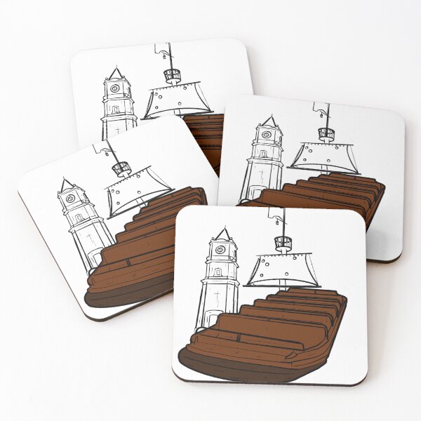 Item preview, Pirate Ride Black and White Color Boat designed and sold by Sommerman1.