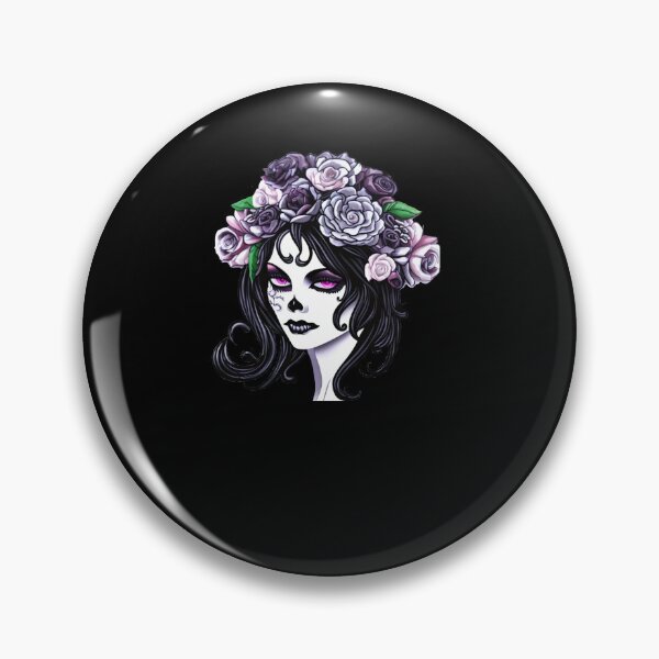 Item preview, Mictecacihuatl - Dia de Muertos - Rose designed and sold by ElLocoMus.