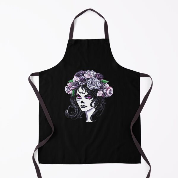 Item preview, Mictecacihuatl - Dia de Muertos - Rose designed and sold by ElLocoMus.