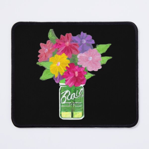 Item preview, Flowers in Mason Jar artwork designed and sold by gramizzia.