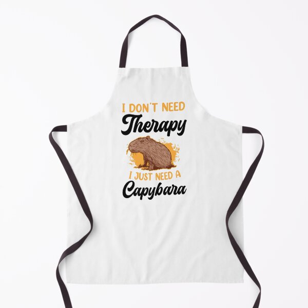 Item preview, Capybara is my therapy capybara designed and sold by madgrfx.