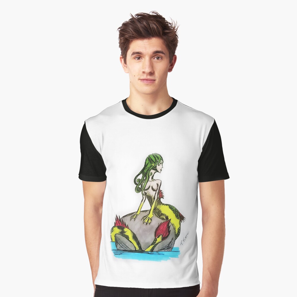 Mermaid Graphic T-Shirt