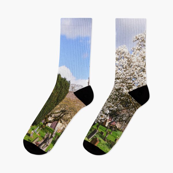 Item preview, Churchyard Magnolia Tree designed and sold by ScenicViewPics.