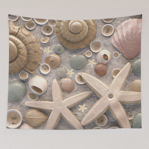 Item preview, Starfish and Seashells designed and sold by purplesensation.