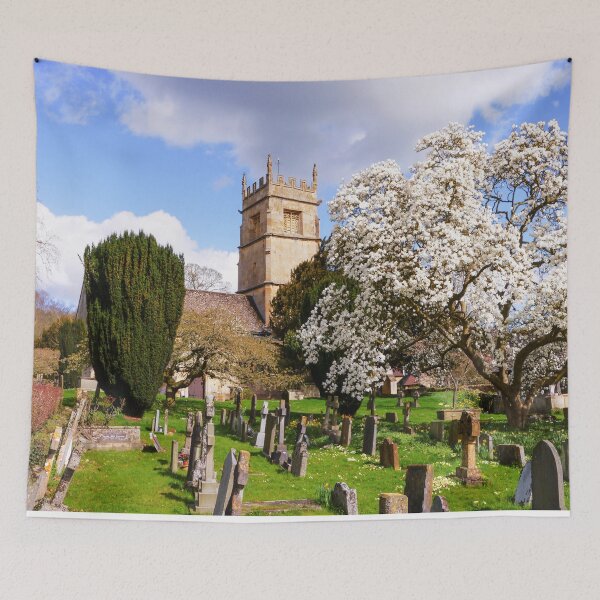 Item preview, Churchyard Magnolia Tree designed and sold by ScenicViewPics.