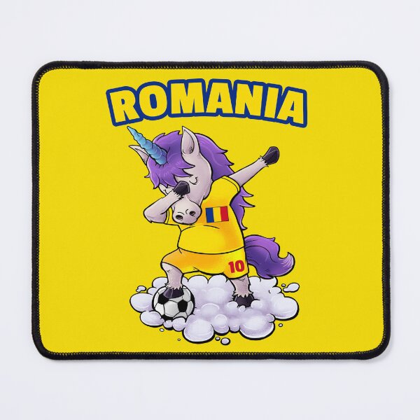 Item preview, Dabbing Soccer Unicorn Funny Romania Soccer Kids - Romanian Football designed and sold by NUMAcreations.